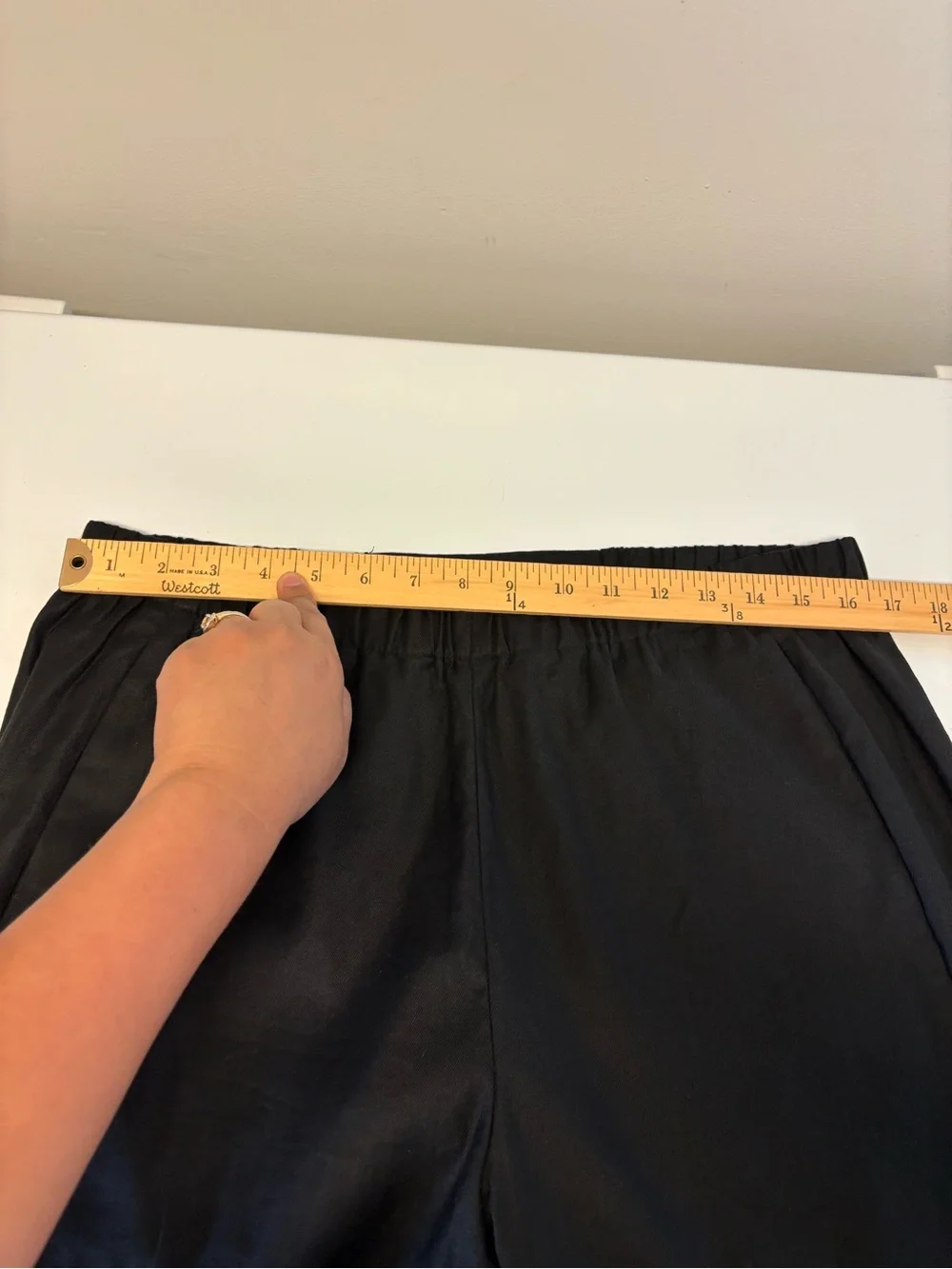 Babaton Linen Blend Jogger Black Pockets Pants Women’s Size XL